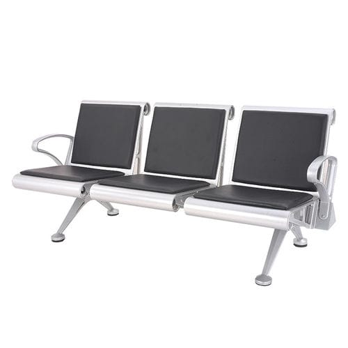Кресла для залов ожидания для аэропорта - SJ908A - Guangdong Oshujian Furniture Manufacturing Co., Lt - 3 места / 2 места / из металла