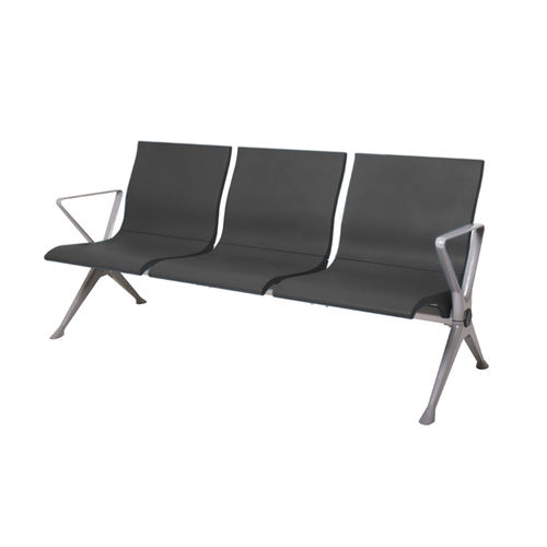 Кресла для залов ожидания для аэропорта - SJ9075X - Guangdong Oshujian Furniture Manufacturing Co., Lt - 3 места / из алюминия / из полиуретана