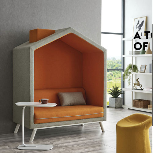 Диван для бизнес-зала аэропорта - SJ5203 - Guangdong Oshujian Furniture Manufacturing Co., Lt - модульный / из ткани / 1 место