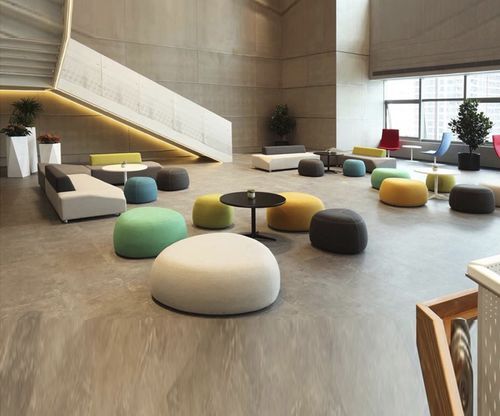 Диван для аэропорта - SJ5203 - Guangdong Oshujian Furniture Manufacturing Co., Lt - компактный / из ткани / из металла