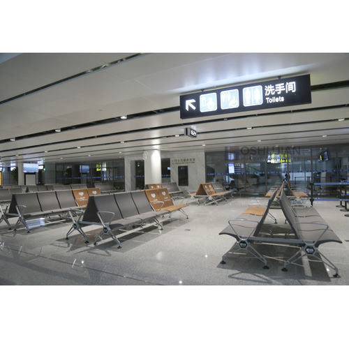 Кресла для залов ожидания для аэропорта - SJ9063P - Guangdong Oshujian Furniture Manufacturing Co., Lt - 3 места / 4 места / 5 мест