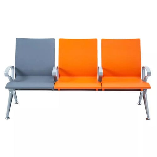 Кресла для залов ожидания для аэропорта - SJ9077G - Guangdong Oshujian Furniture Manufacturing Co., Lt - 3 места / из металла / из алюминия