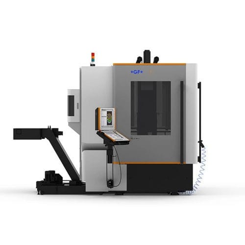Фрезерный станок ЧПУ - MILL E series - GF Machining Solutions - Step Tec - вертикальный / для аэронавтики / 5 и более осей