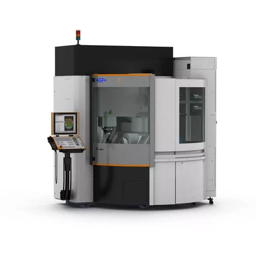 Фрезерный станок ЧПУ - MILL S series - GF Machining Solutions - Step Tec - вертикальный / для аэронавтики / 5 и более осей