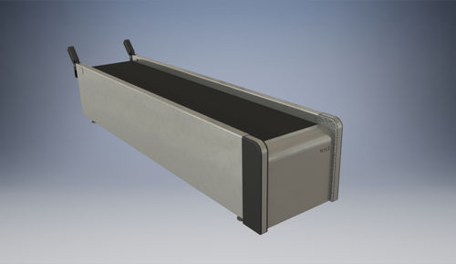 Ленточный конвейер - 0063-N-000-000 - Material Handling Systems srl - с роликами / пластинчатый / багажный