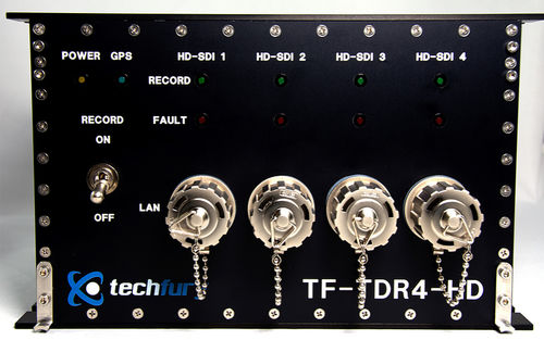 Видеорегистратор DVR - TF-TDR4-HD - Techfury Video Systems - с высоким разрешением / для аэропорта / для летательного аппарата