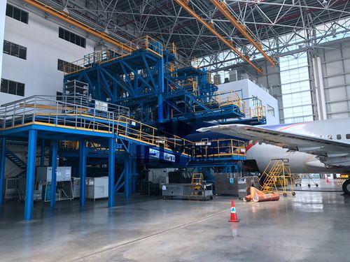 Док для обслуживания для хвостовой части машины - 55 - Shanghai Ifly GSE Co.,Ltd. - для самолета / для носовой части машины / для фюзеляжа
