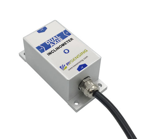 Датчик наклона 2 оси - BWS5700 - Wuxi Bewis Sensing Tecnology LLC - с цифровым выходом / для пассажирского самолета / для авиационно-космической промышленности