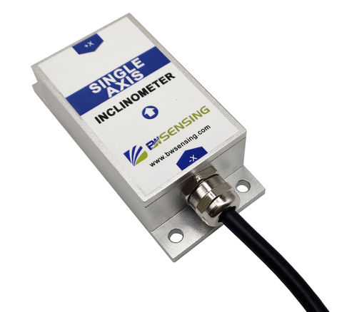 Датчик наклона 1 ось - BWM417 - Wuxi Bewis Sensing Tecnology LLC - с цифровым выходом / для самолета / для авиационно-космической промышленности
