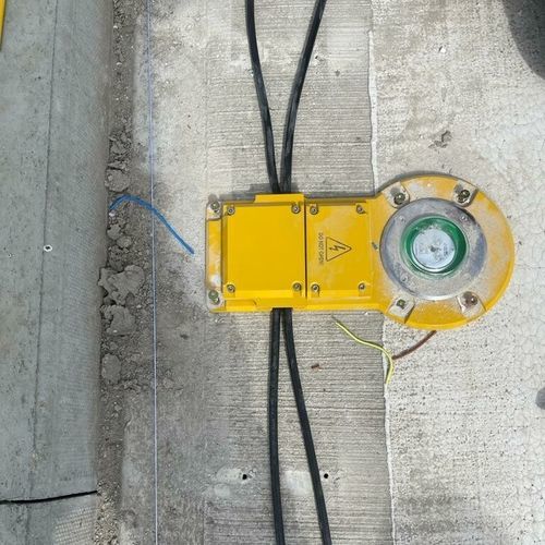 Фонарь для рулежной дорожки - AL-072-03-BL-FD - Signalight - для вертолетной платформы / LED / синий