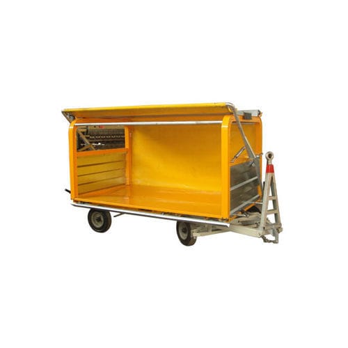Багажная тележка для терминала аэропорта - CBL  - Lima Trade srl - 4-колесная / открытая