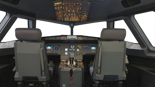 Симулятор полета - A320  - SoftekSim - тренировочный / с закрытым кокпитом / на неподвижном основании