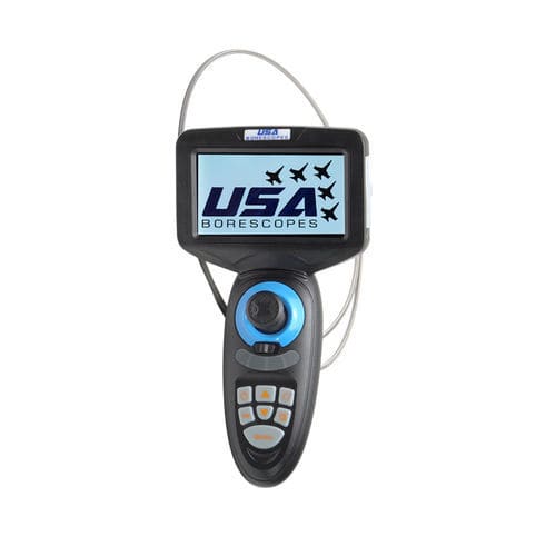 Гибкий видеоскоп - USAVSJ-4-1500 - USA Borescope - для авиационной промышленности / переносной / ЖК-дисплей