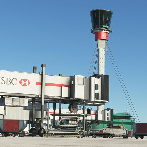 Программное обеспечение для симуляции - iniScene London Heathrow (EGLL) - iniBuilds Ltd - для аэронавтики / 3D