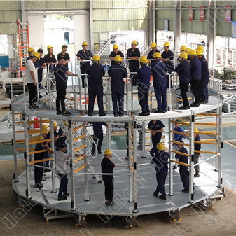Движущийся тротуар для аэропорта - HuNan Hua-Alu Machinery Technology Co., Ltd. - горизонтальный