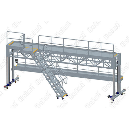 Док для обслуживания для самолета - HuNan Hua-Alu Machinery Technology Co., Ltd. - для фюзеляжа / мобильный / регулируемый