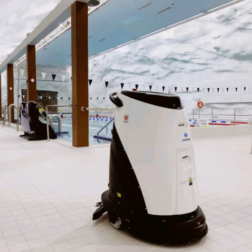 Машина для уборки аэродрома - Scrubber 50 series  - Shanghai Gaussian Automation Technology Development Co., Ltd. - роботизированная / для очистки поверхности / электрическая