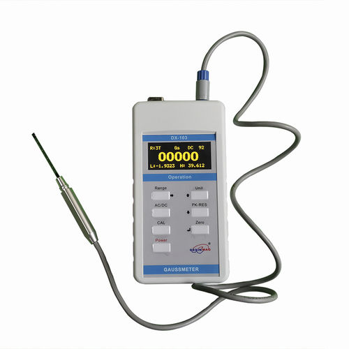 Цифровой гауссметр - DX-103A - Xiamen Dexing Magnet Tech. Co., Ltd. - переносной / для авиационной промышленности