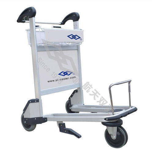 Багажная тележка из алюминия - GS13-250 - Hubei Space Double Rhombus Logistics Technology Co., Ltd. - для терминала аэропорта / для пассажиров / открытая