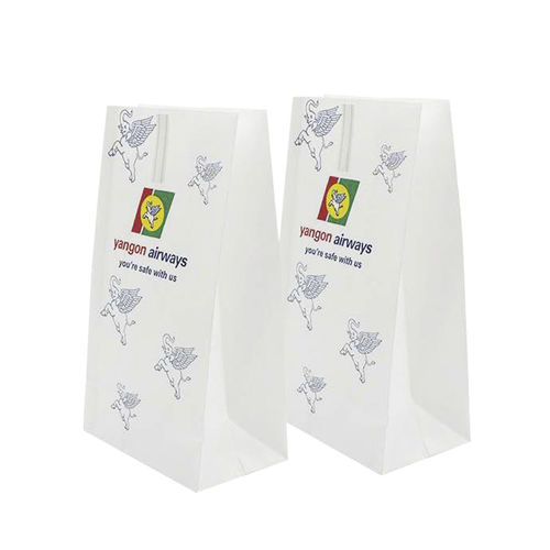 Пакет для рвотных масс для самолета - Yangon airways - Shantou Luoyi Trading Co., LTD - из бумаги