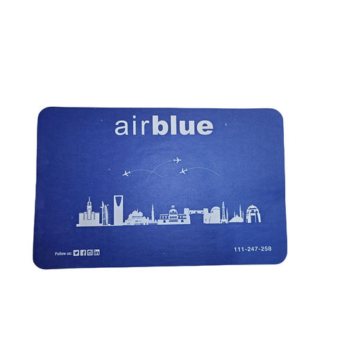 Поднос для пассажирского самолета - Air Blue - Shantou Luoyi Trading Co., LTD - из бумаги / одноразового применения / ATLAS