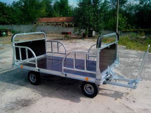 Багажная тележка для технического обслуживания на земле - FBC-1500 - Fenixplus - для терминала аэропорта / 4-колесная / открытая