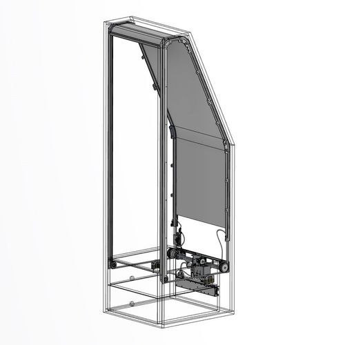 Шкаф для самолета с карусельной дверью - Aersolution Interior AG
