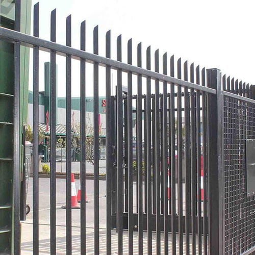 Заграждение для аэропорта - BARBICAN® - Jacksons Fencing - из металла / для безопасности / из прутьев