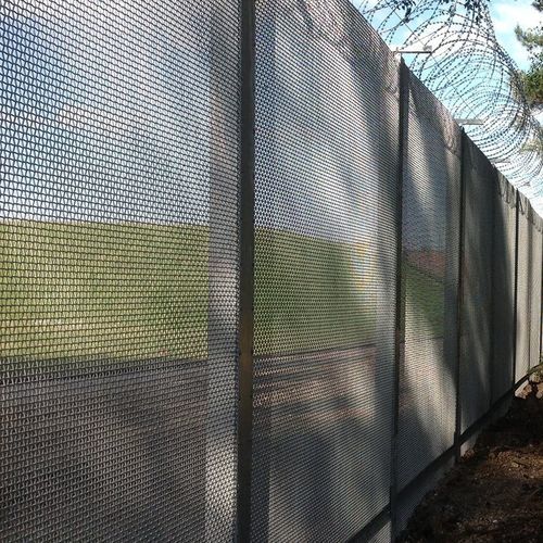 Заграждение для аэропорта - ArmaWeave® - Zaun - из стали / для безопасности / из сетки