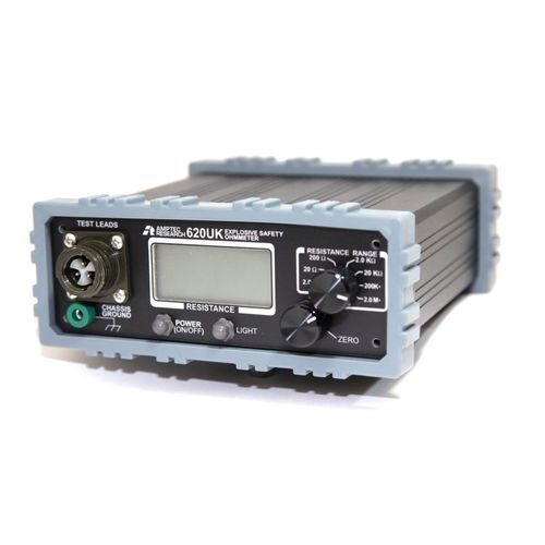 Переносной мегомметр - 620UK series - Amptec Research - 4 провода / для авиационной промышленности