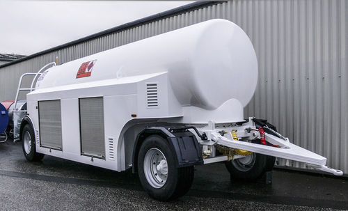 Буксируемая цистерна для подвоза горючего - Fuel Proof - для авиационного бензина / Jet A-1 / электрическая