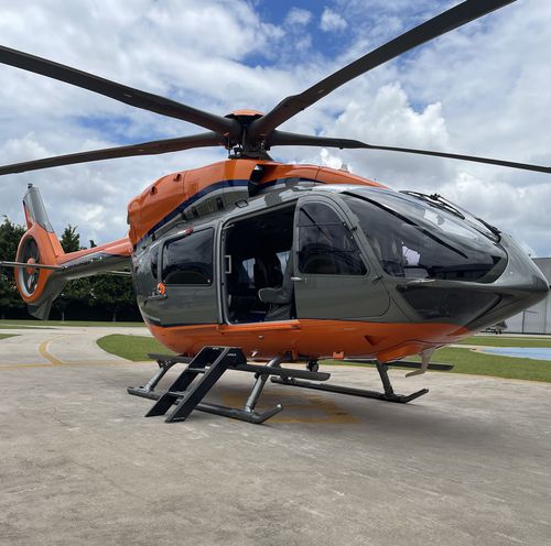 Стремянка доступа - Aeroladder H145 - AEROMOB - для вертолета