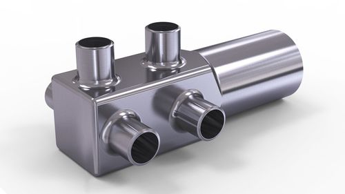 Механическая обработка для манифольда - Dainichi Manufacturing Co., Ltd. - сталь / никелевая / нержавеющая сталь