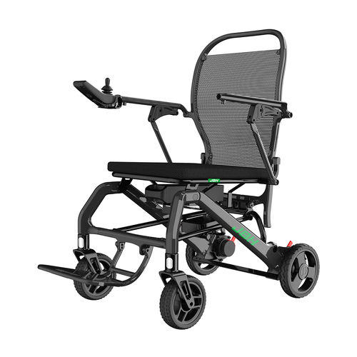 Электрическое инвалидное кресло - DC07L  - JBH Medical Apparatus Co.,Ltd - для аэропорта / активного типа / складное