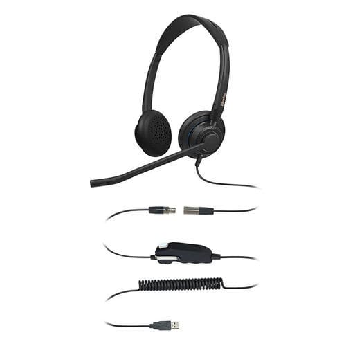 Наушники с микрофоном для пилота - UB810D-9260+UT9260 - Inbertec - для авиадиспетчера / для управления воздушным движением / для самолета
