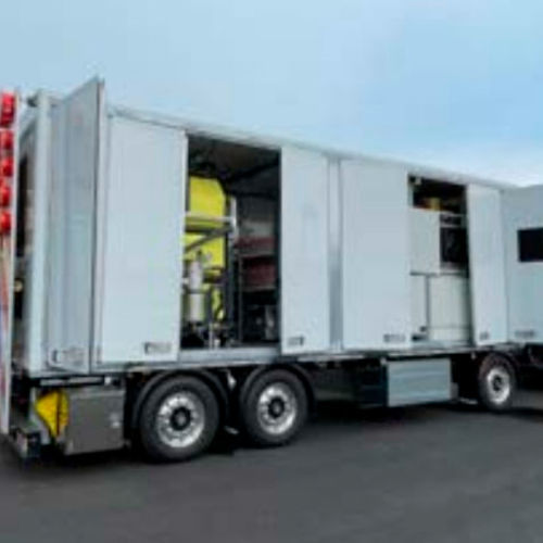 Прицеп источник дополнительной мощности - power 77 - Maschinenbau Cernota GmbH & Co. KG - для тяжёлой техники / двухосный / для аэропорта
