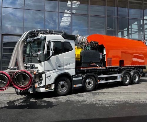 Самоходная станция для мойки - compact 80 - Maschinenbau Cernota GmbH & Co. KG - для взлетно-посадочной полосы / ультравысокое давление