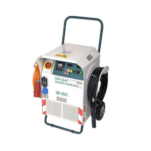 Электрический пусковой агрегат - APU200E Ground Power Unit - RECK SOLAR und ELME ELEKTROMECHANIK GmbH - мобильный / для трассы / для ангара