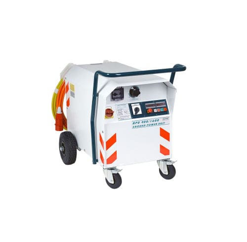 Электрический пусковой агрегат - APU400E - Ground Power Supply Unit - RECK SOLAR und ELME ELEKTROMECHANIK GmbH - мобильный / для трассы / для ангара