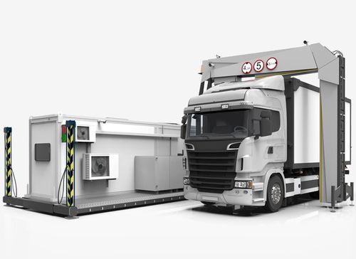 Сканер для транспортных средств - DTP 7500LVR - Linev Systems - для контейнера / для контроля / для аэропорта