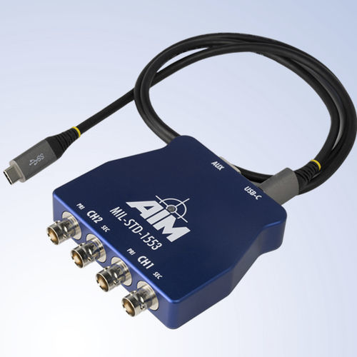 Анализатор протокола MIL-STD-1553 - ASC1553-2 - AIM GmbH