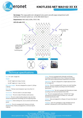 KNOTLESS NET MA5102 XX XX