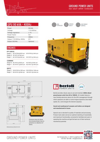 Ground Power Unit 90 kVA