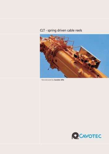 CLT Spring Driven Cable reels