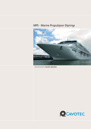 Marine Propulsion Sliprings