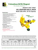 AXLE JACK Model 2265-10PR