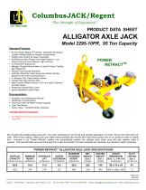 Axle Jack Model 2295-10 PR