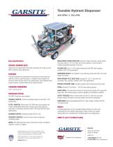 Towable Hydrant Dispenser 450 GPM / 1,700 LPM