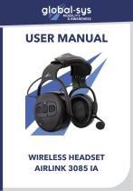 User guide 3085-IA headset