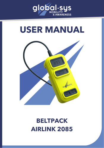 User guide beltpack Airlink 2085